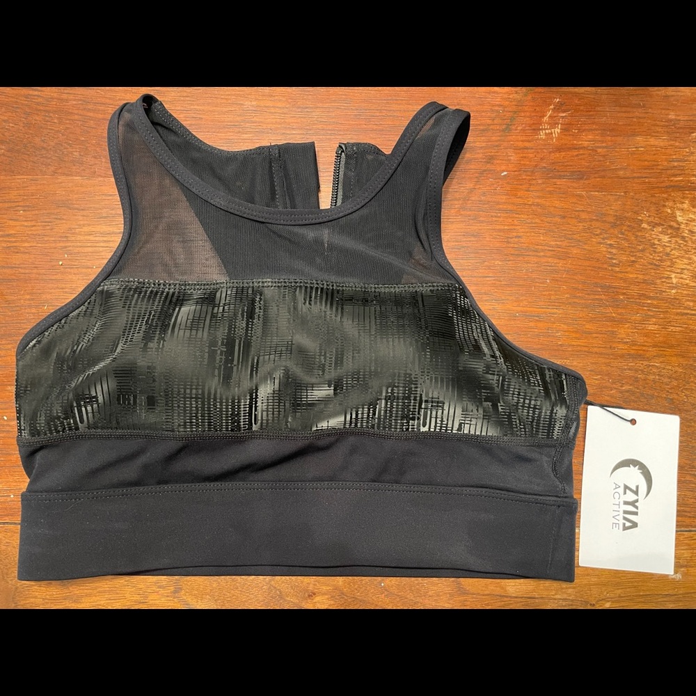 Zyia Black Mirage All-Star Bra